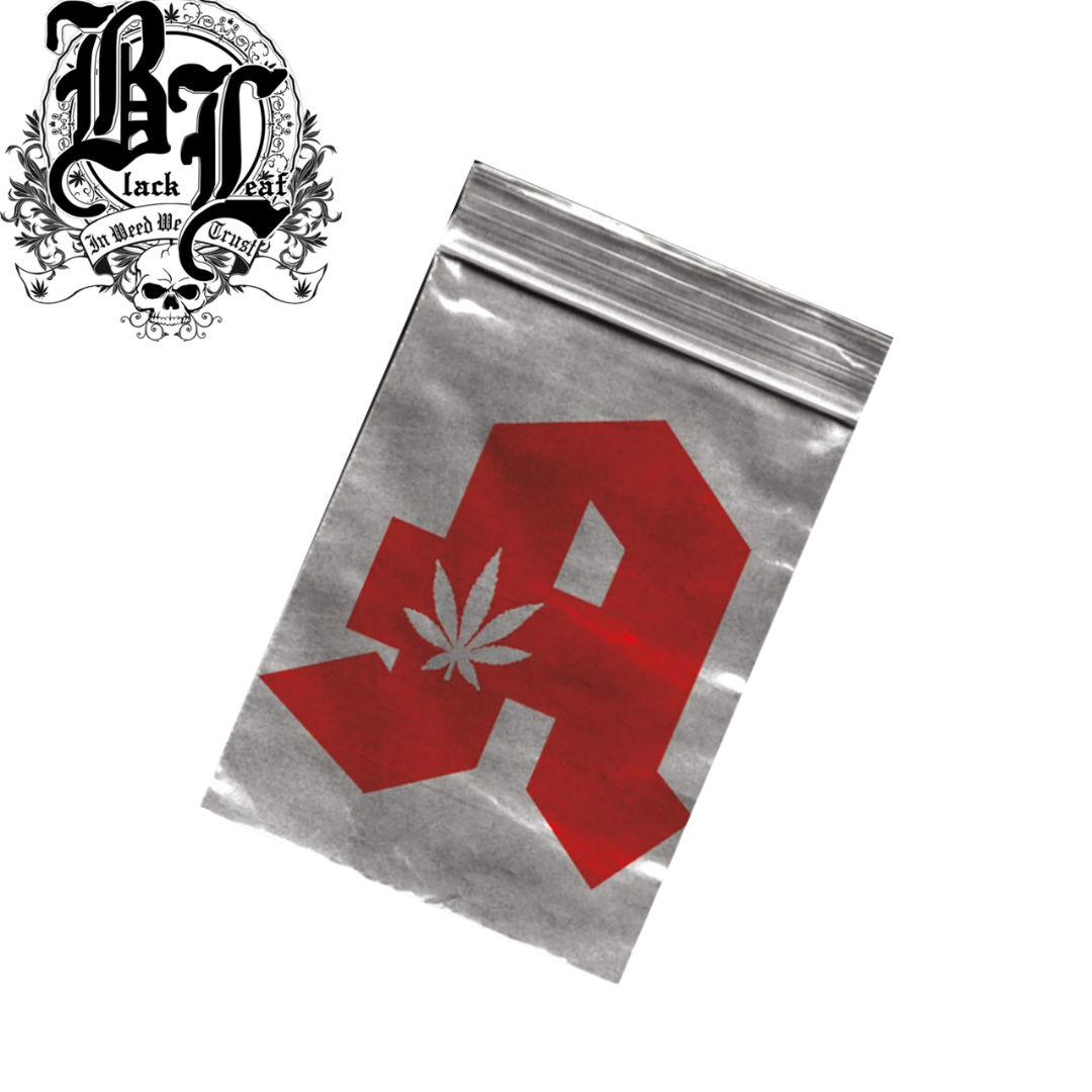 Zip-Bags, Black Leaf®, 40x60mm, Apotheke